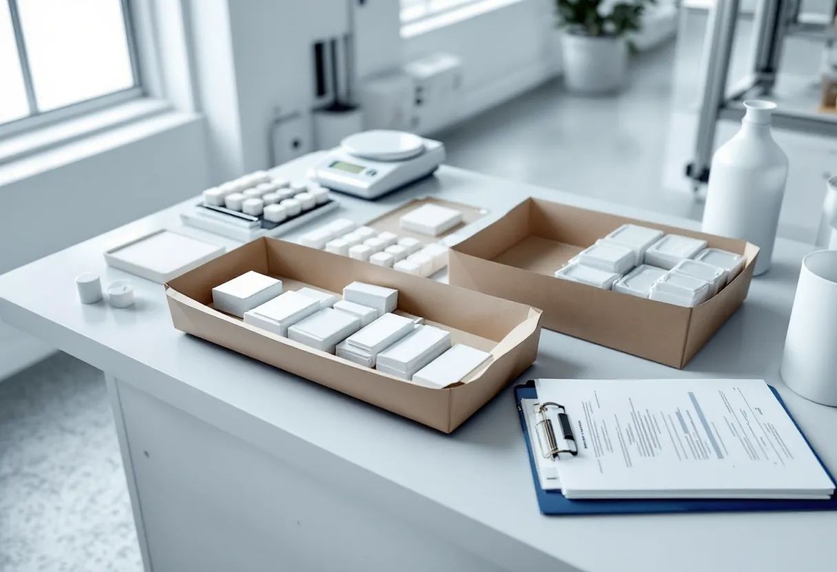Banco di lavoro del Lab Experience Packlife