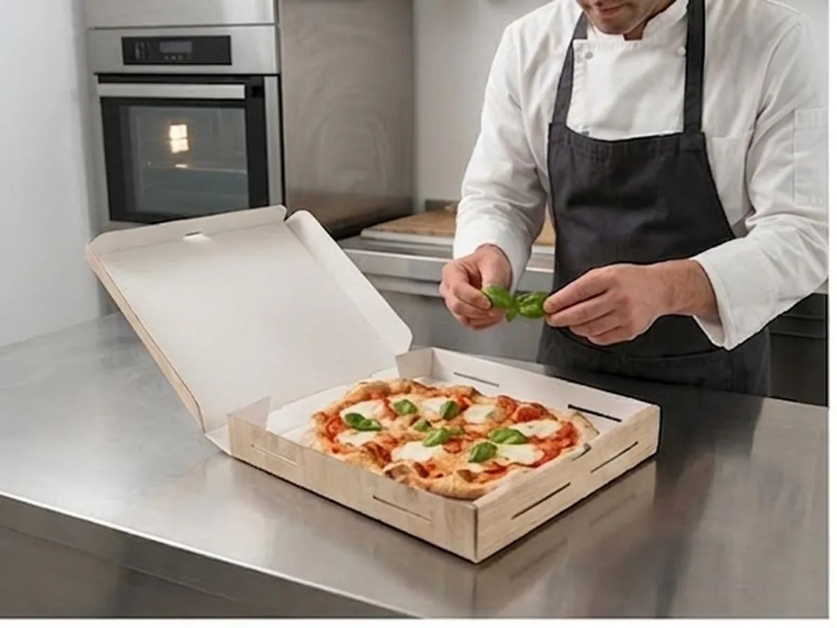 Contenitore PIZZAPACK per pizza da asporto